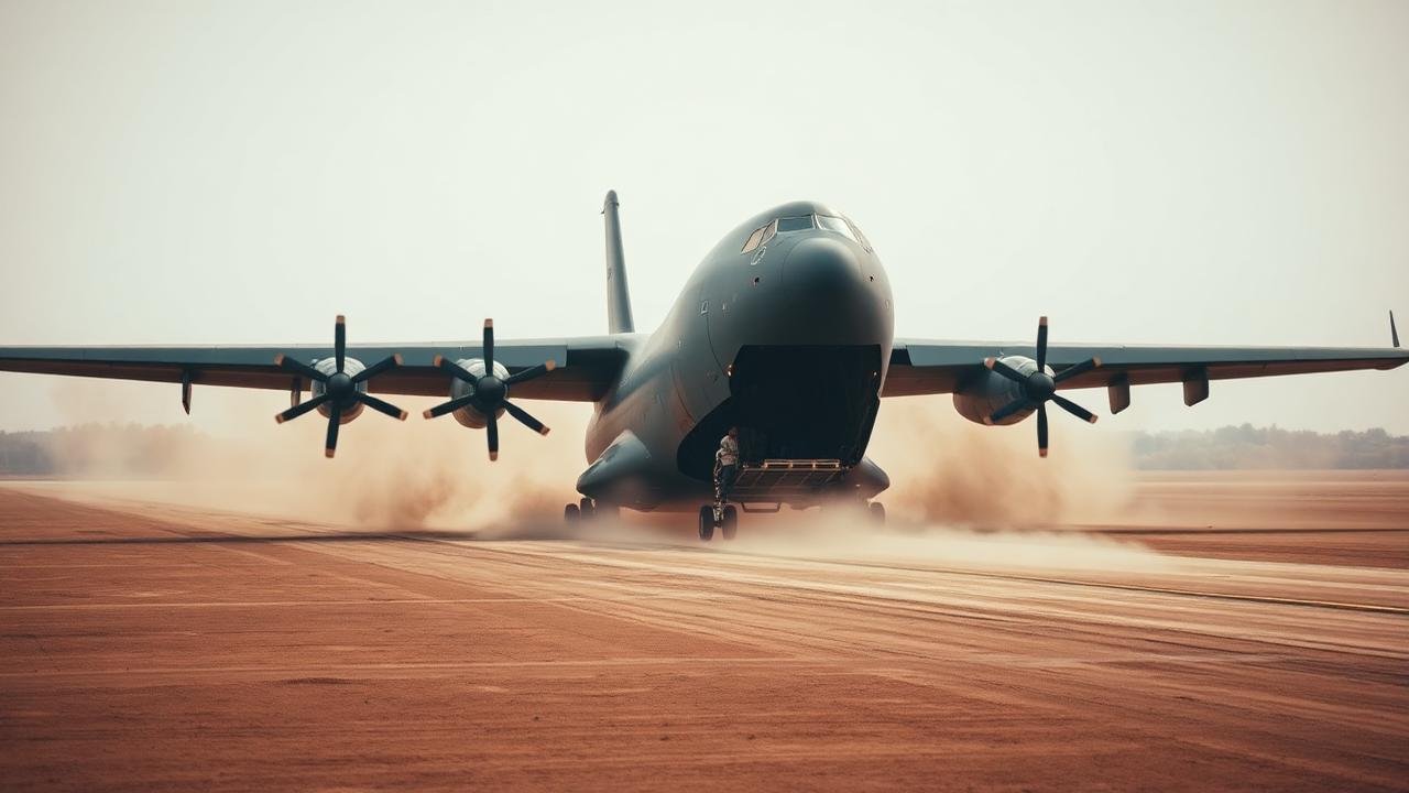 C-130J-30 Super Hercules Tactical Airlifter