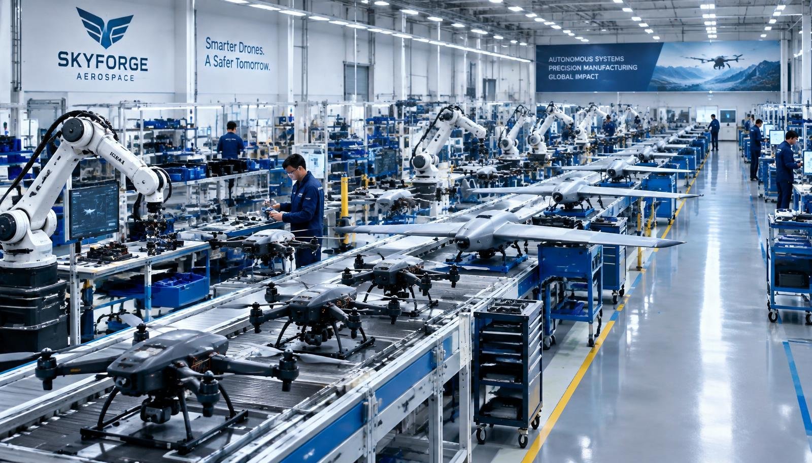 Sample Plan: Secure Robotics & Drone Plant