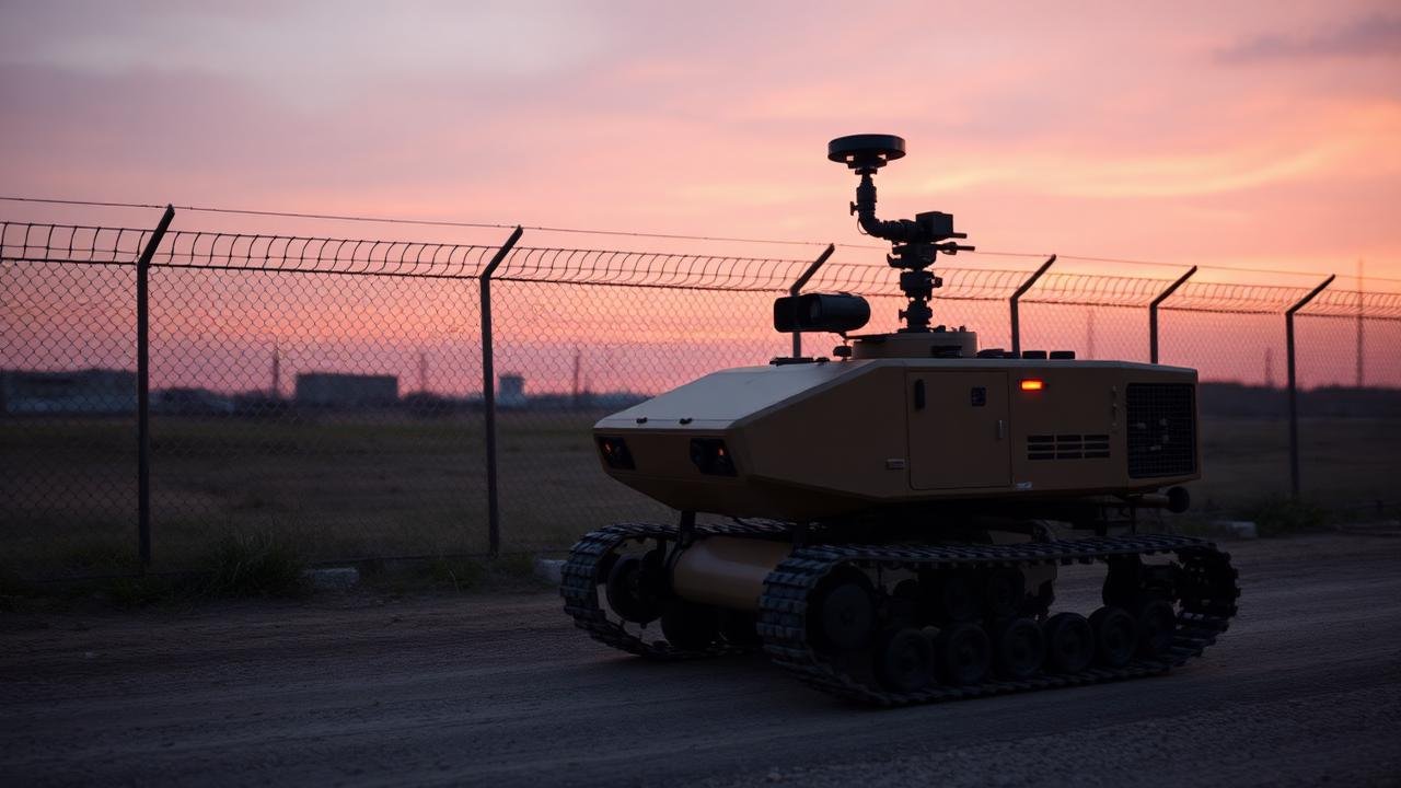 Explosive ordnance and route clearance robot